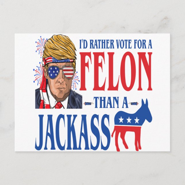 Carte postale Trump 2024 (Devant)