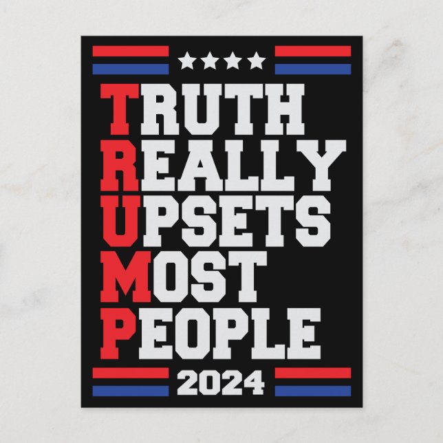 Carte Postale Trump 2024 (Devant)