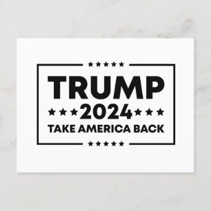 Carte Postale Trump 2024 : Trump et l'Amérique