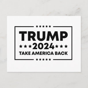 Carte Postale Trump 2024 : Trump et l'Amérique