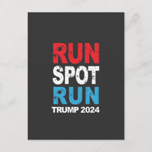 Carte Postale Trump 2024 Trump Vance élection de Run Spot Run Tr