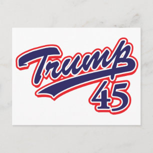 Carte Postale Trump 45 !