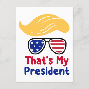 Carte Postale Trump 47 - C'est mon président