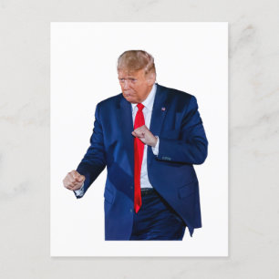 Carte Postale Trump Dance Funny