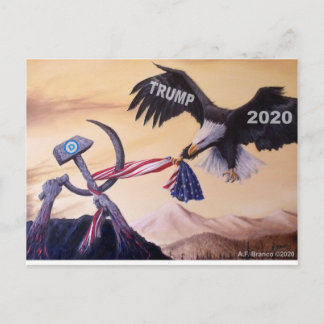 Carte postale Trump Eagle 2020