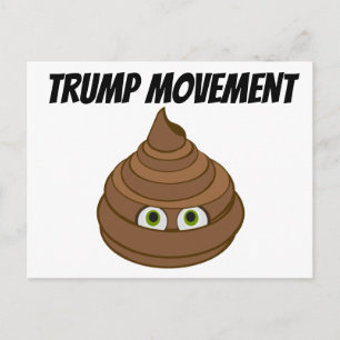 Carte Postale Trump Mouvement