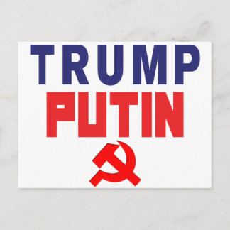Carte Postale Trump / POUTINE
