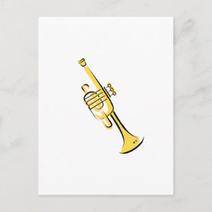 Carte Postale Trumpet