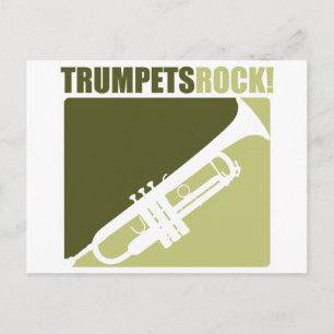 Carte Postale Trumpets Rock !