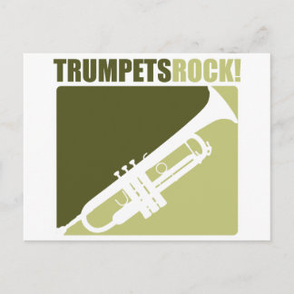 Carte Postale Trumpets Rock !