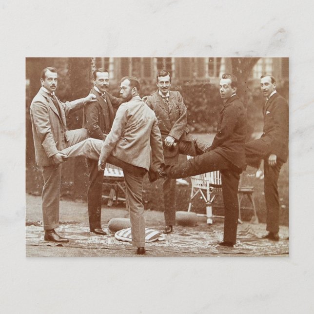 Carte Postale Tsar & Tsarina de la Russie et de la famille Hesse (Devant)