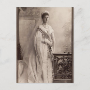 Carte Postale Tsarina Alexandra de Russie, Romanov en gala