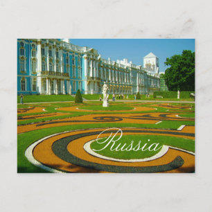 Carte Postale Tsarskoye Selo Pushkin Cathrine Palace Russie