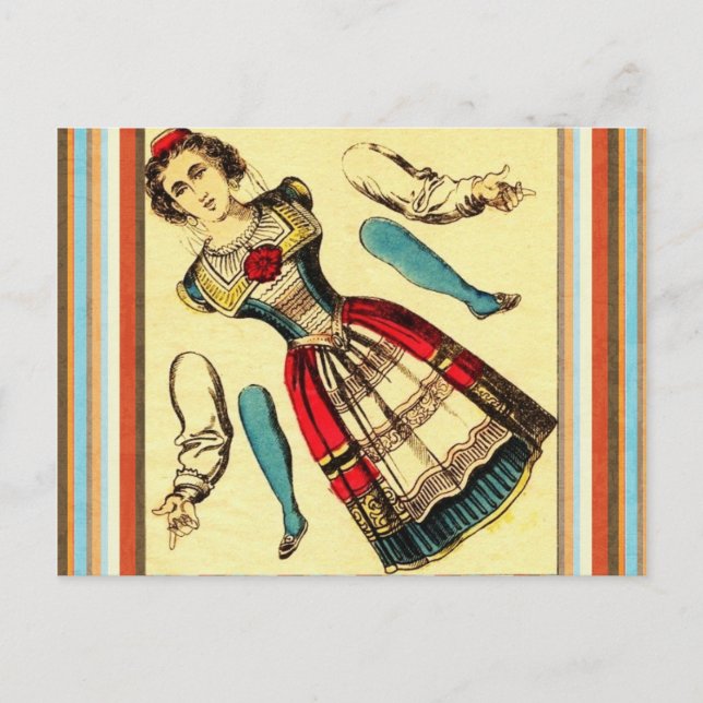 Carte Postale Tsigane vintage (Devant)