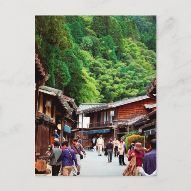 Carte postale Tsumago, Nagano, Japon (Devant)
