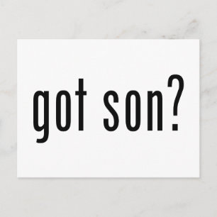 Carte Postale tu as un fils ?
