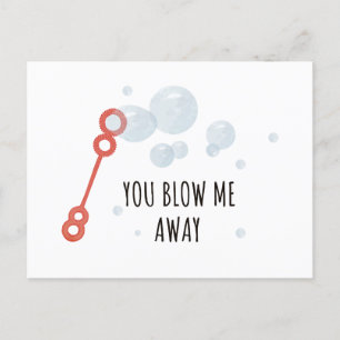 Carte Postale Tu m'as fait tomber la Saint-Valentin drôle