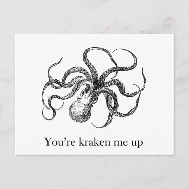 Carte Postale 'Tu me fais monter un coup' (Devant)