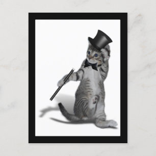 Carte Postale Tu me fais sentir comme Danser ! Tap Chat de danse