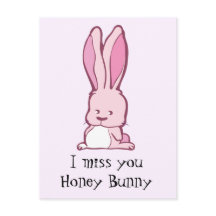 Tu me manques mon lapin