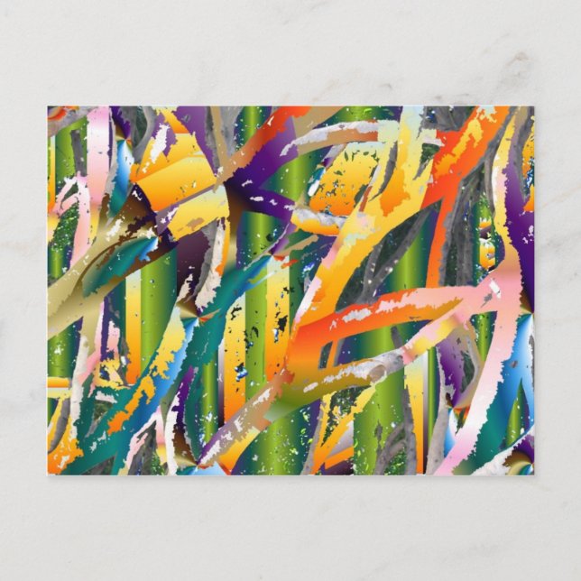 Carte Postale Tubes couleur (Devant)