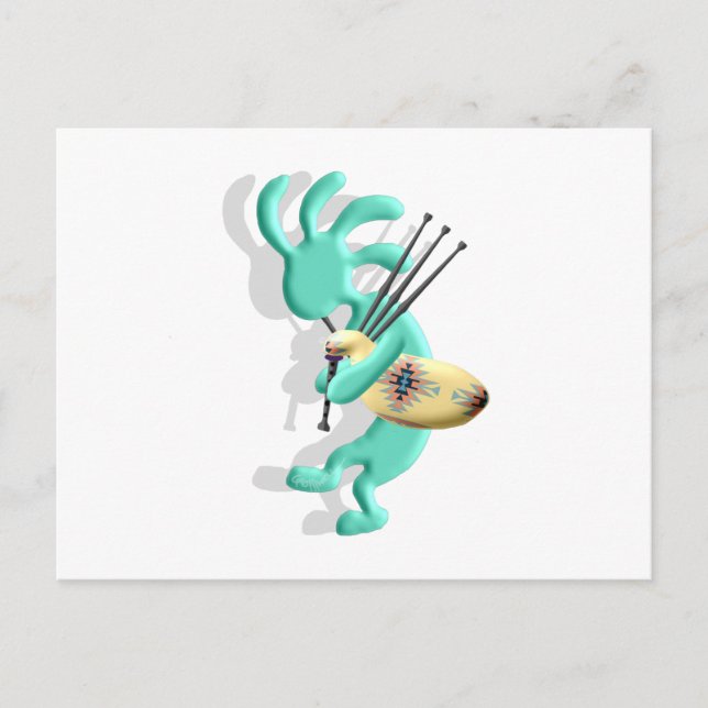 Carte Postale Tubes Kokopelli (Devant)