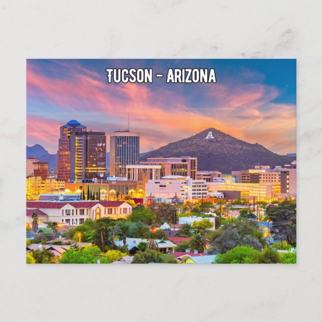 Carte postale Tucson Arizona (Devant)