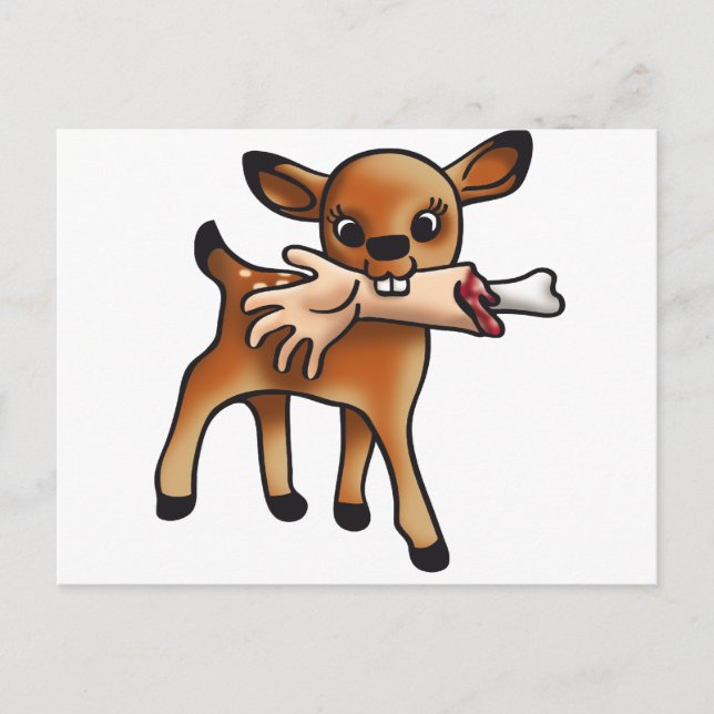 Carte Postale Tueur Bambi (Devant)