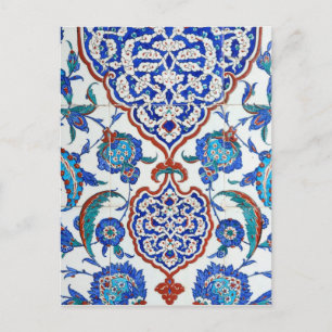Carte Postale Tuiles turques Vintages
