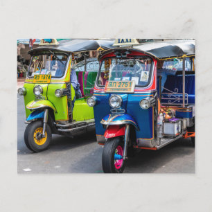 Carte Postale Tuk tuk de Bangkok