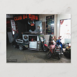 Carte Postale Tuk-Tuk, Pattaya, Thaïlande