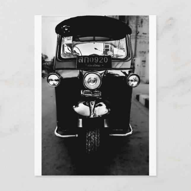 Carte Postale Tuk-tuk thaïlandais (Devant)