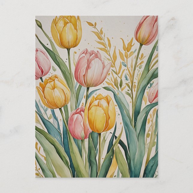 Carte Postale Tulip Reverie (Devant)