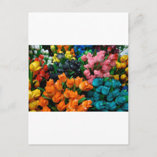 Carte Postale Tulipes d'Amsterdam