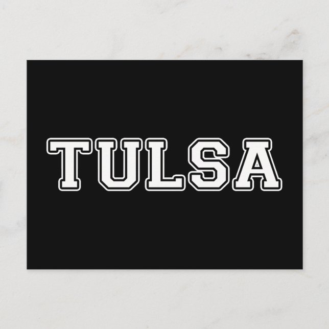 Carte Postale Tulsa Oklahoma (Devant)