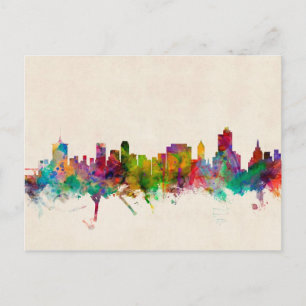 Carte Postale Tulsa Oklahoma Skyline Cityscape