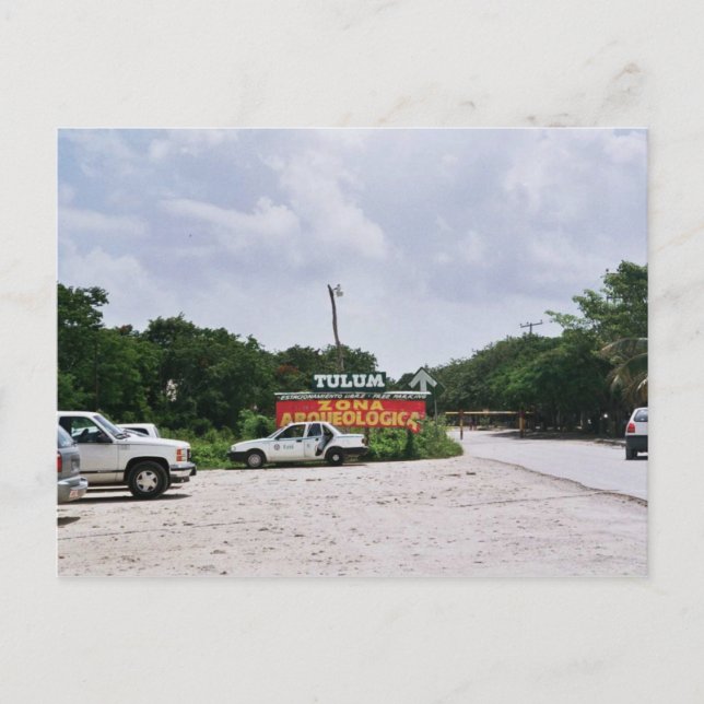 Carte Postale tulum (entrada rivera maya) (Devant)
