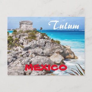 Carte postale Tulum Maya Mexico