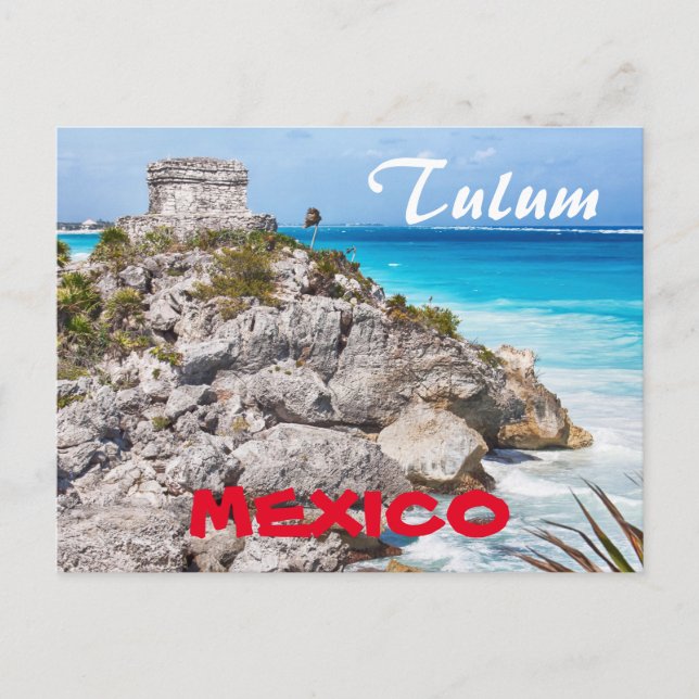 Carte postale Tulum Maya Mexico (Devant)