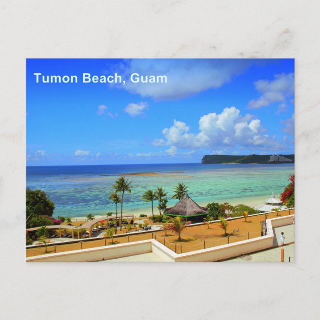 Carte Postale Tumon Bay, Guam (Devant)