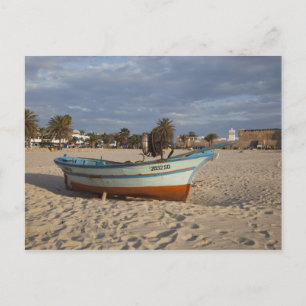 Carte Postale Tunisia, Cap Bon, Hammamet, waterfront, Kasbah