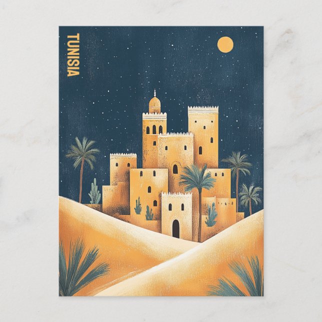 Carte Postale Tunisie (Devant)