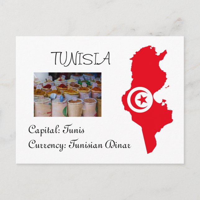 Carte Postale Tunisie (Devant)