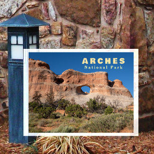 Carte Postale Tunnel Arch, Ciel Bleu, Parc national des Arches, 