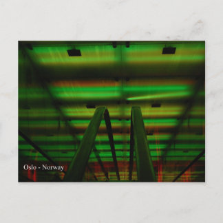 Carte Postale Tunnel de Lumière - Oslo