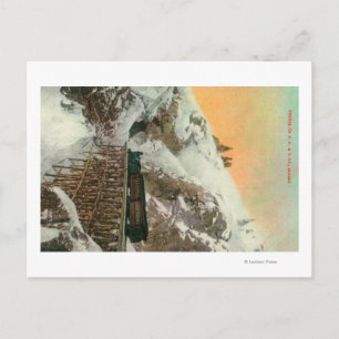 Carte Postale Tunnel sur Western Pacific et Yukon RR