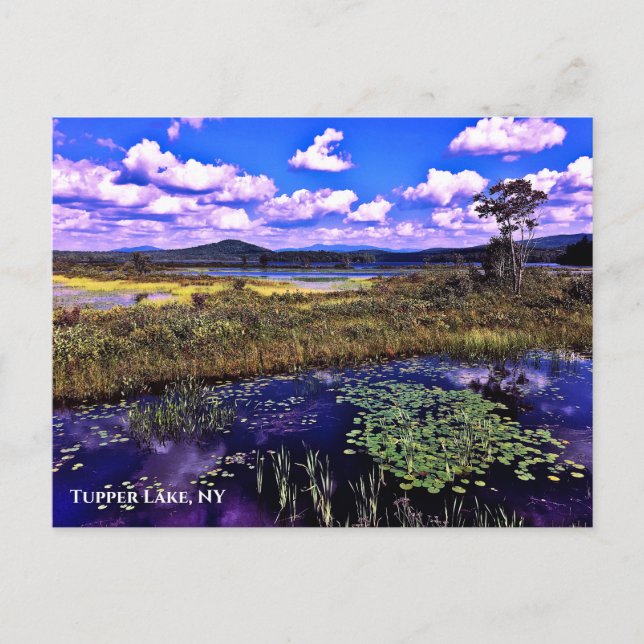 Carte postale - Tupper Lake NY (Devant)