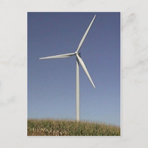 Carte Postale Turbine éolienne