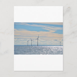 Carte Postale Turbines de vent