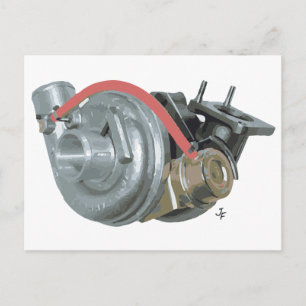 Carte Postale Turbocompresseur